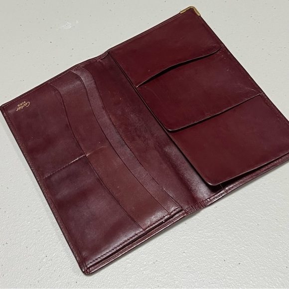 Cartier Bifold Wallet / Check holder Leather - Picture 12 of 16